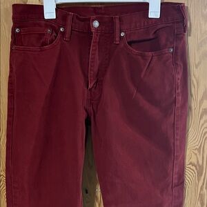 Stylish Rust Denim 514 Levi Jeans 34X32